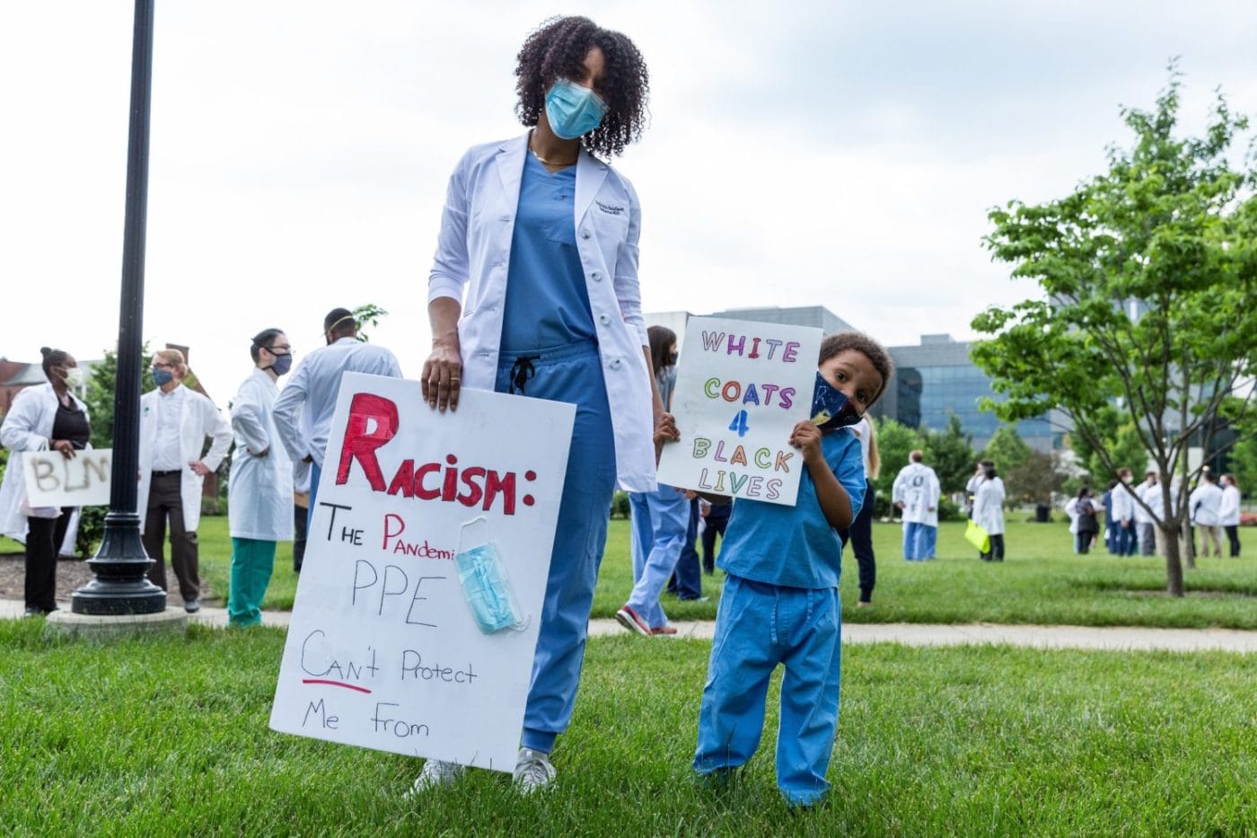 White-Coats-for-Black-Lives-rally-Indiana-University-060320-by-Liz-Kaye-1400x933, We need each other, World News & Views 