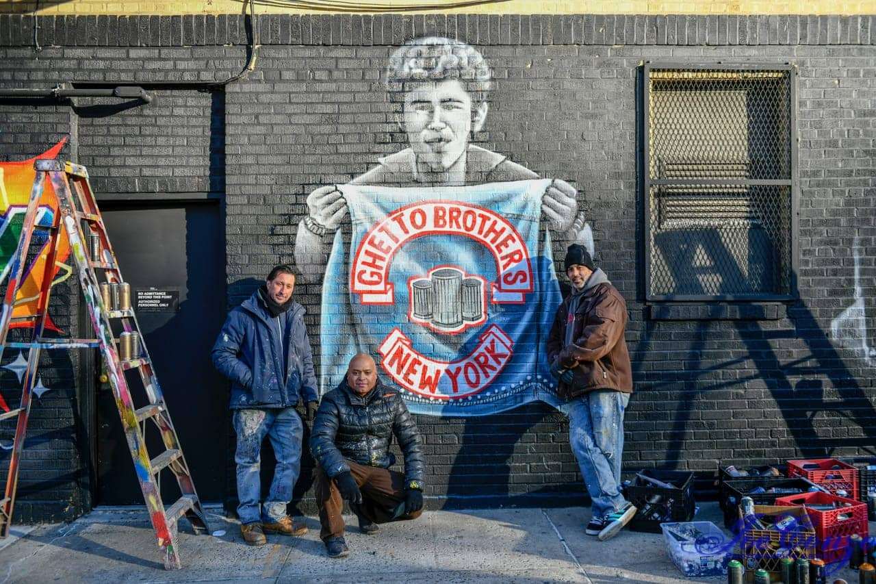 Ghetto-Brothers-mural, ‘Rubble Kings’: How the violence stopped and hip hop emerged in the South Bronx, Culture Currents 