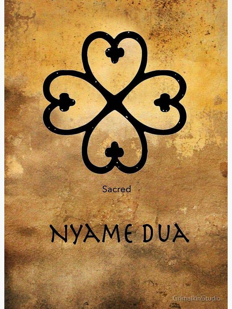 Nyame-Dua-Adinkra-symbol-of-Gods-presence-and-protection, Wanda’s Picks for November 2020, Culture Currents 