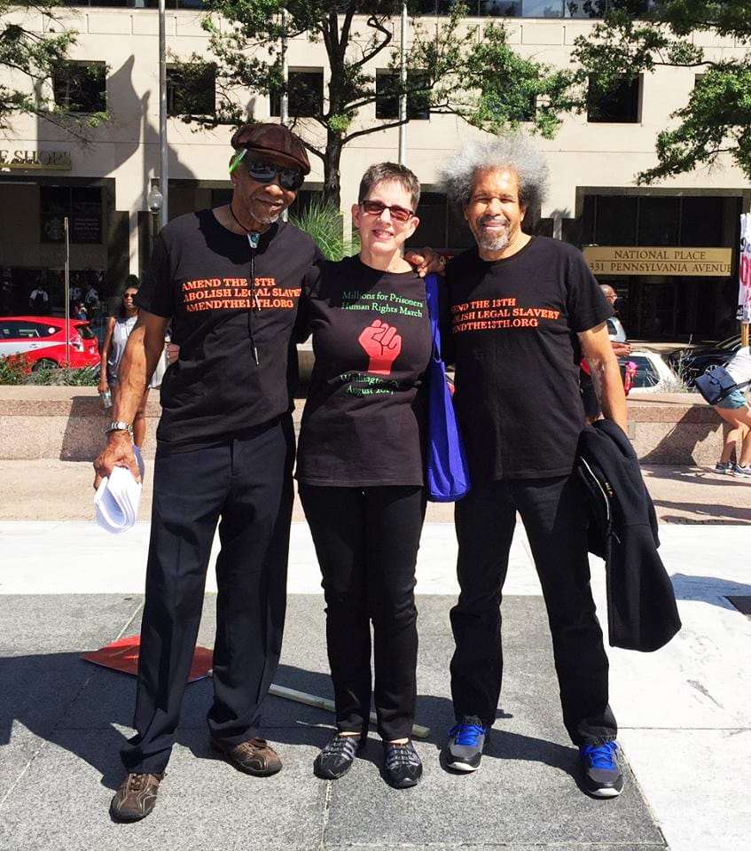 Millions-for-Prisoners-DC-Robert-King-supporter-Rebecca-Hensley-Albert-Woodfox-081917-by-Rebecca-Hensley, Rebecca Hensley memorial, Abolition Now! 