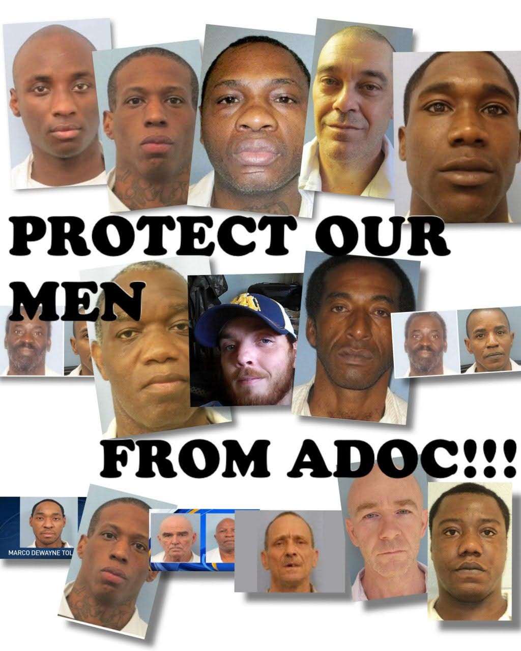 Protect-Our-Men-from-ADOC-poster-by-Free-Alabama-Movement, FAM launches #30-Day Economic Blackout, Abolition Now! 