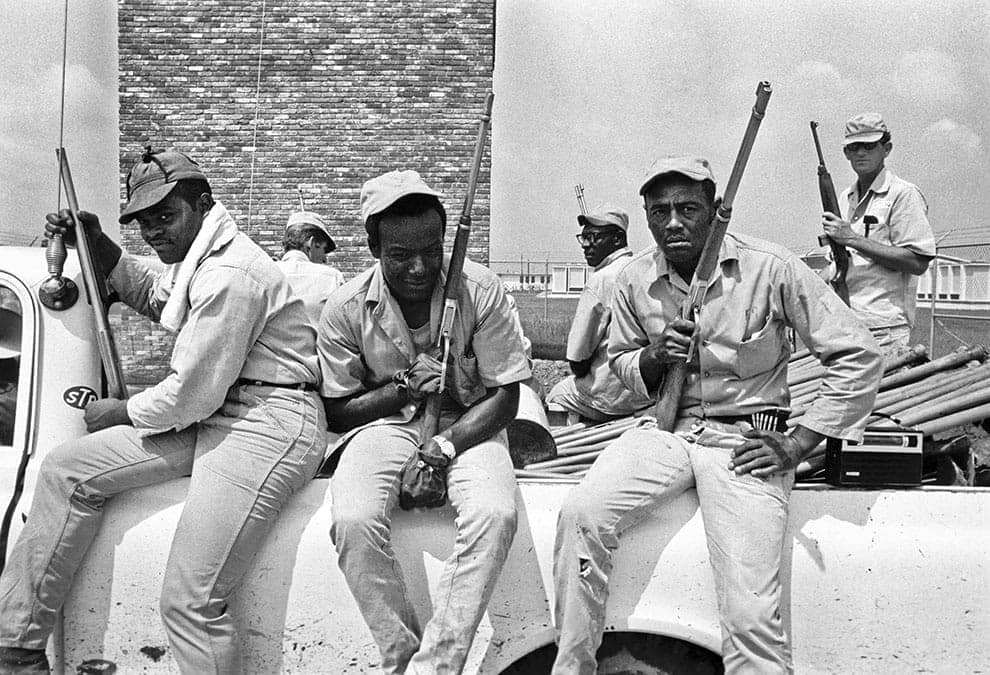 Ark.-Cummins-Unit-prisoners-as-armed-guards-1971-by-Bruce-Jackson, Hunters Point native Lee Foster describes life on 'The Farm,' an Arkansas prison, Abolition Now! 