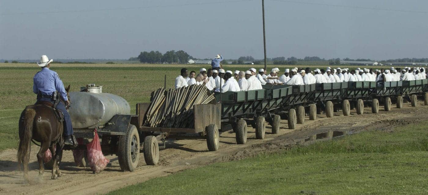 Ark.-Cummins-Unit-prisoners-ride-to-fields-1400x640, Hunters Point native Lee Foster describes life on 'The Farm,' an Arkansas prison, Behind Enemy Lines 