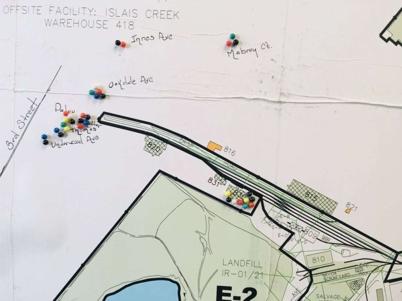 HP-Biomonitoring-geospatial-pin-mapping-uranium-yellow-cesium-green-thallium-black-gadolinium-blue-rubidium-red-strontium-white1220-1400x1050, Renewed call for shipyard excavation moratorium – the legal legacy of harm to the Hunters Point community, Local News & Views 