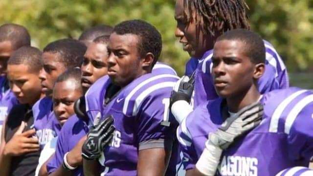 Stephon-Clark-rt-stands-for-national-anthem-before-football-game-by-Michael-Starghill-Jr.-MaxPreps, When the world lost Stephon, Culture Currents 