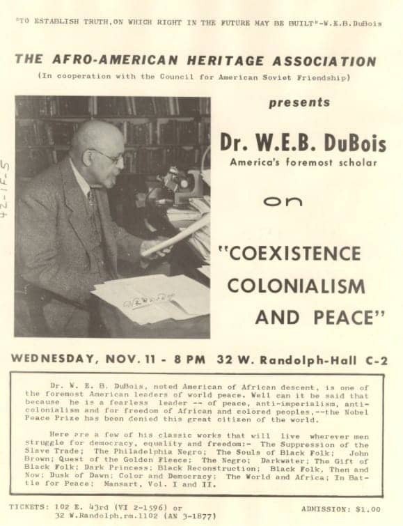 W.E.B.-Du-Bois-Coexistence-Colonialism-and-Peace-talk-New-York, W.E.B. Du Bois: Unsung history of Black leadership in the Civil War era, Culture Currents 