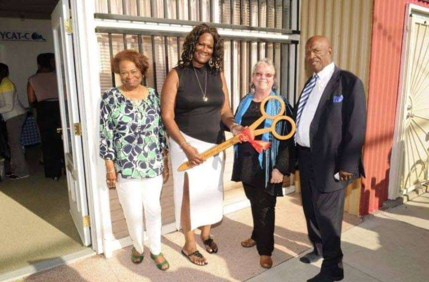 At-the-ribbon-cutting-ceremony-of-a-brand-new-YCAT-C-office-in-2016-are-Annett-Walker-Yolanda-Jones-Richmond-Mayor-Gayle-McLaughlin-and-Charlie-Walker, Yolanda Jones: Celebrating a Black Queen and a BOSS!, Culture Currents 