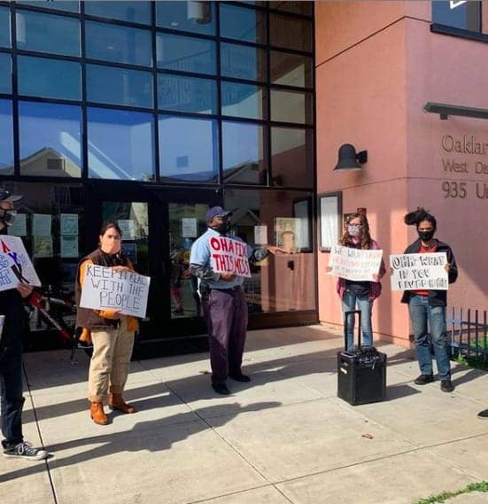 Cypress-Village-advocates-United-Front-Against-Displacement-UFAD-rally-against-OHA-021321, Cypress Village residents rally to make demands of the Oakland Housing Authority and oppose harassment, Local News & Views 