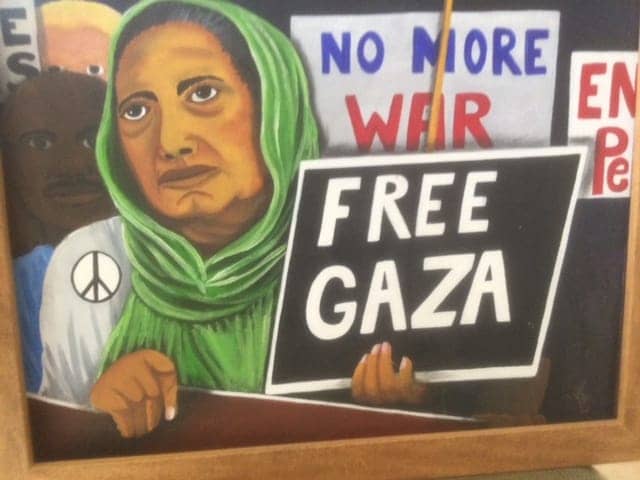 Free-Gaza-art-by-Kevin-Cooper, Statement for our Palestinian sisters and brothers!, Abolition Now! 