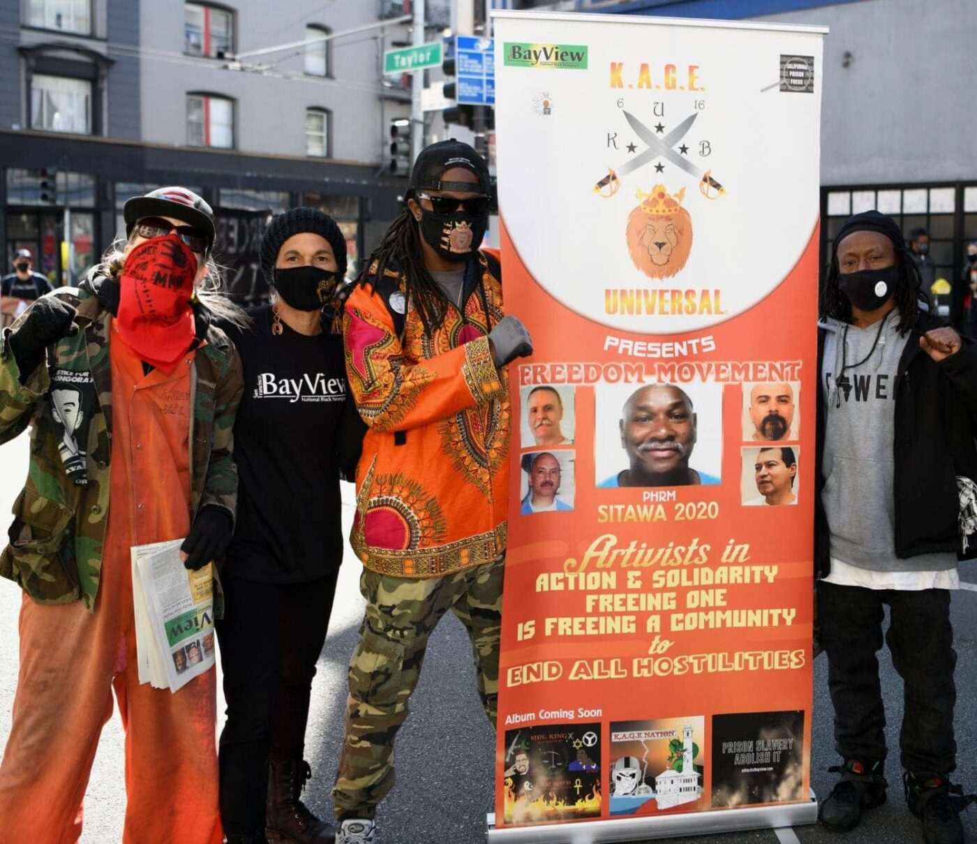 Free-Malik-rally-111-Taylor-Tiny-Nube-Min.-King-Jabari-Scott-030721-by-Johnnie-Burrell-1400x1209, Journalist detained at GEO Group halfway house faces retaliation for exposing COVID-19 outbreak, Local News & Views 