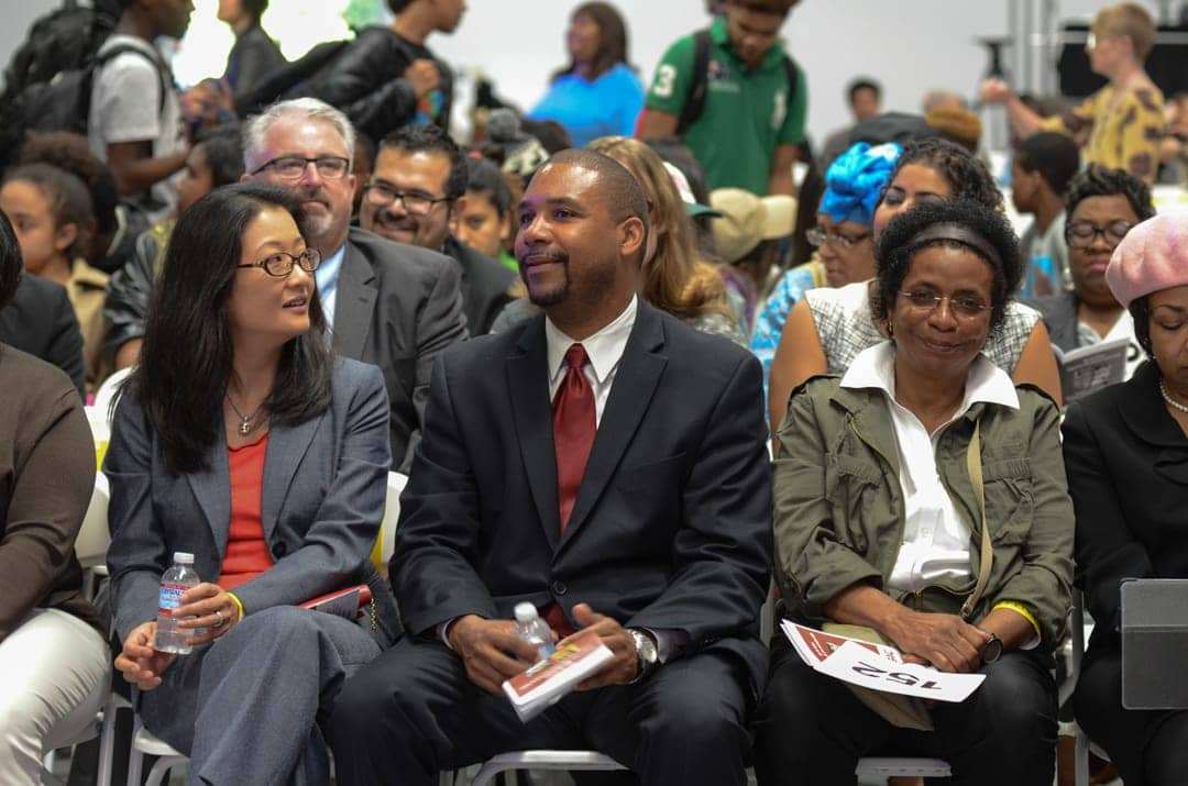 Maria-Su-Shamann-Walton-SFSU-BSU-members-at-John-Lewis-book-tour-021815-by-Don-Bowden, Never stop dreaming, Local News & Views 