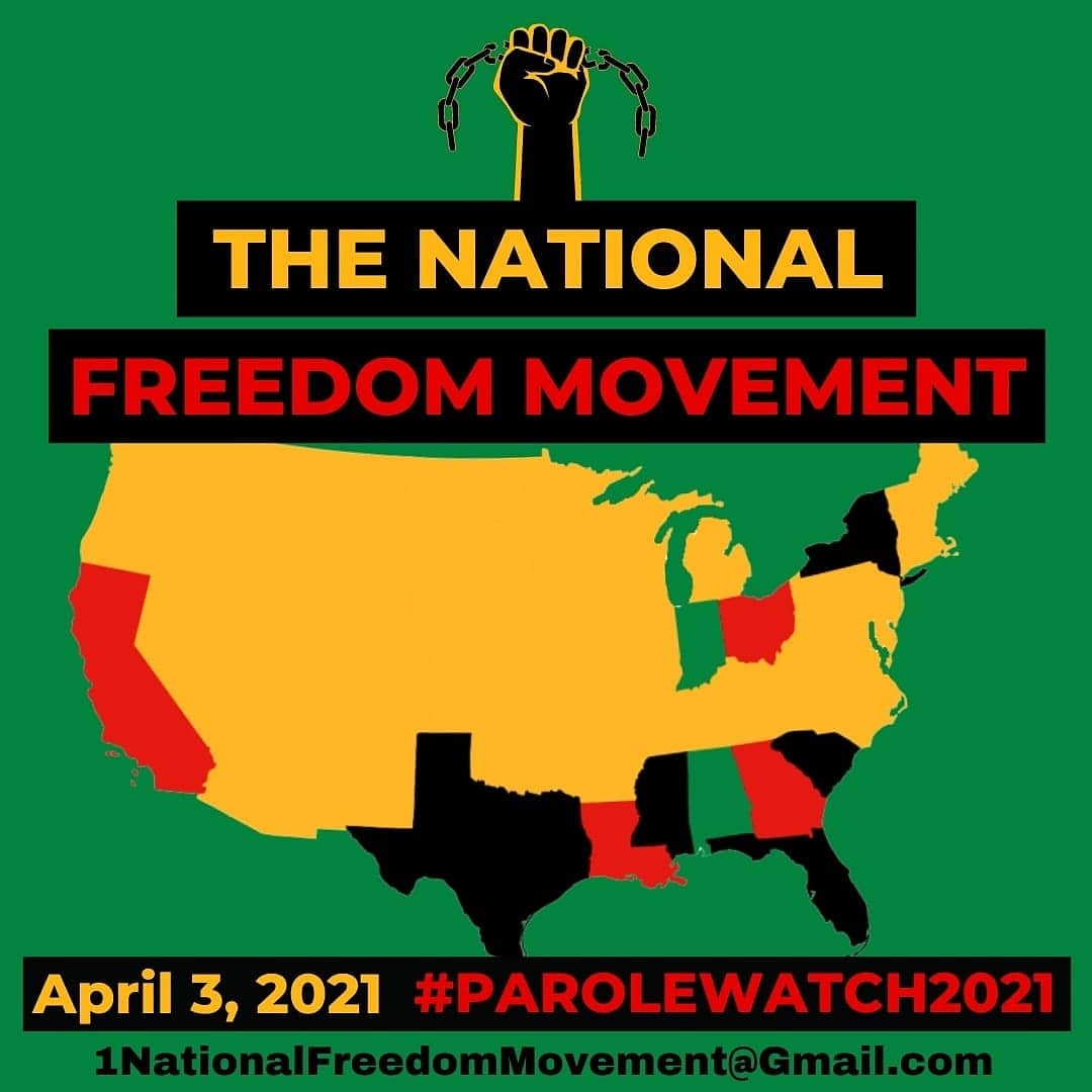 National-Freedom-Movement-April-3-2021-ParoleWatch2021, National Freedom Movement calls ‘1 Million Families for Parole Rally’ April 3, Abolition Now! 