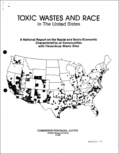 ToxicWastes-and-Race-by-Commission-for-Racial-Justice-United-Church-of-Christ-shows-BVHP-one-of-US-most-toxic-sites, Faces of environmental justice, Local News & Views 
