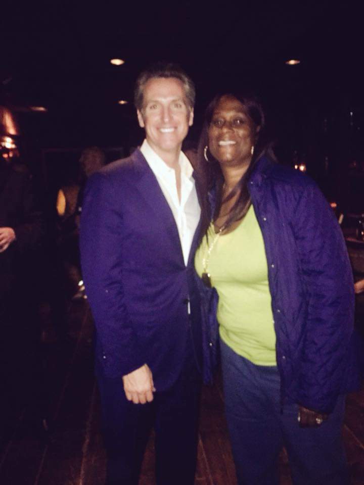 Yolanda-Jones-and-Lt.-Gov.-Gavin-Newsom-at-Chris-Gruwell-business-event, Yolanda Jones: Celebrating a Black Queen and a BOSS!, Culture Currents 