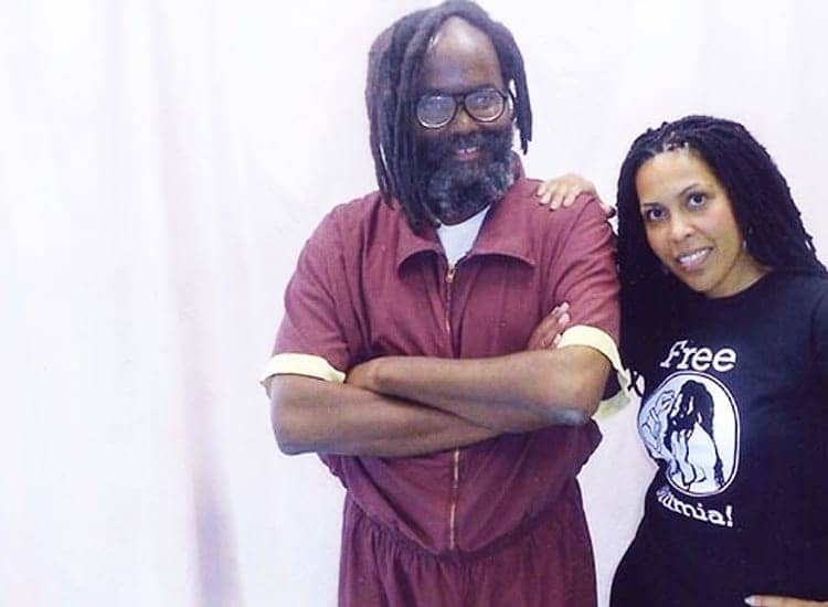 Mumia-Abu-Jamal-and-Dr.-Johanna-Fernandez-cy-Dr.-Fernandez, Mumia Abu-Jamal tests the limits of what the state can do to any of us, an interview with Johanna Fernandez, Abolition Now! 