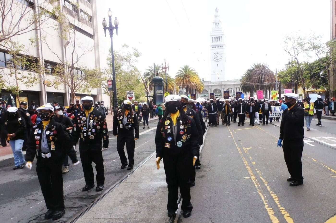 May-First-International-Workers-Day-San-Francisco-ILWU-Drill-Team-050121-by-Jahahara-1400x932, Reparations are here!, Culture Currents 