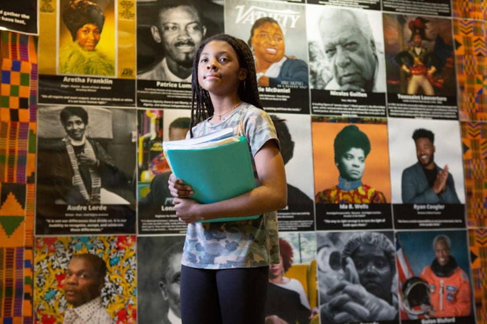 Middle-schooler-Black-History-Month-photos-by-Allison-Shelley-American-Education, Black and Palestinian struggle and the fight for Ethnic Studies in California, World News & Views 