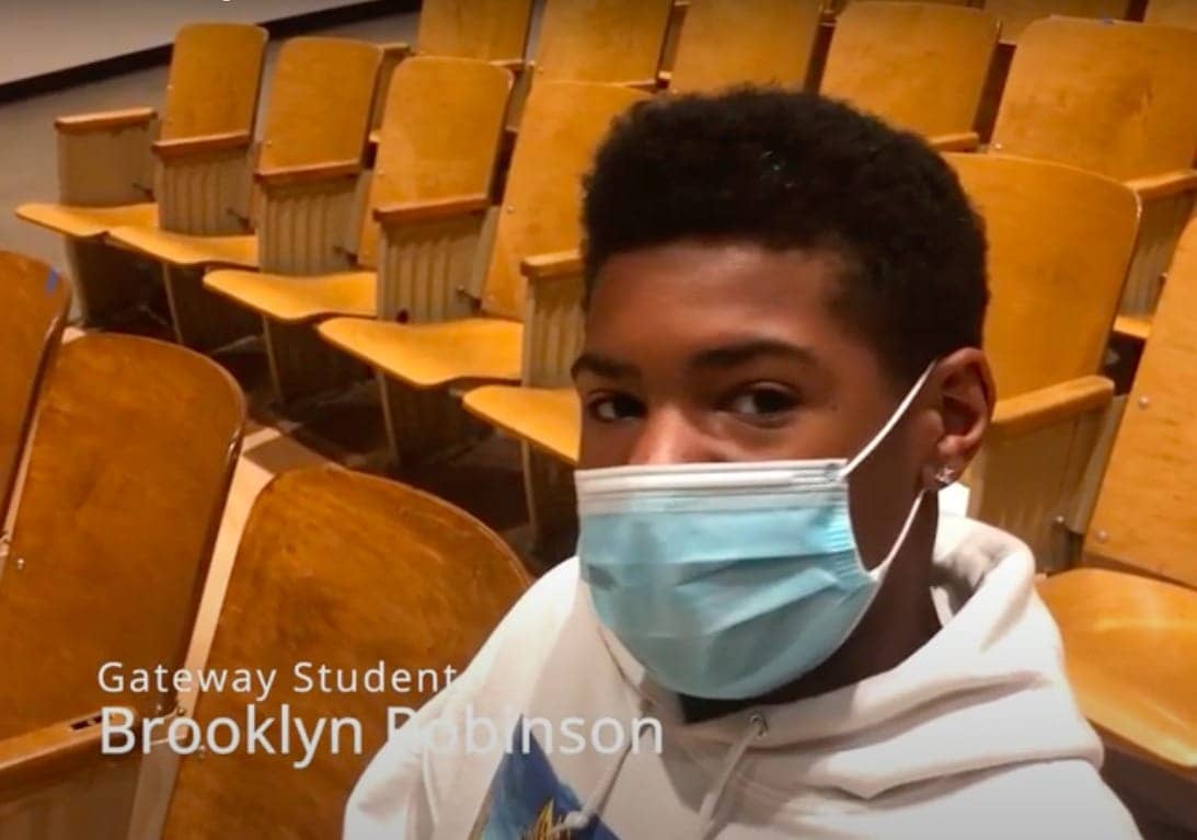Brooklyn-Robinson-13-Gateway-Middle-School-at-Burton-High-COVID-Clinic-screenshot-by-Daphne-Young, SF students get ready for in-person learning in the fall, Eye on Education Local News & Views 