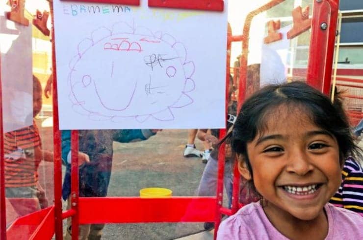 Student-with-letters-at-Leola-M.-Havard-Early-Education-by-SFUSD, Samoan Dual Language Pre-K Program launched in the Bayview!, Eye on Education Local News & Views 