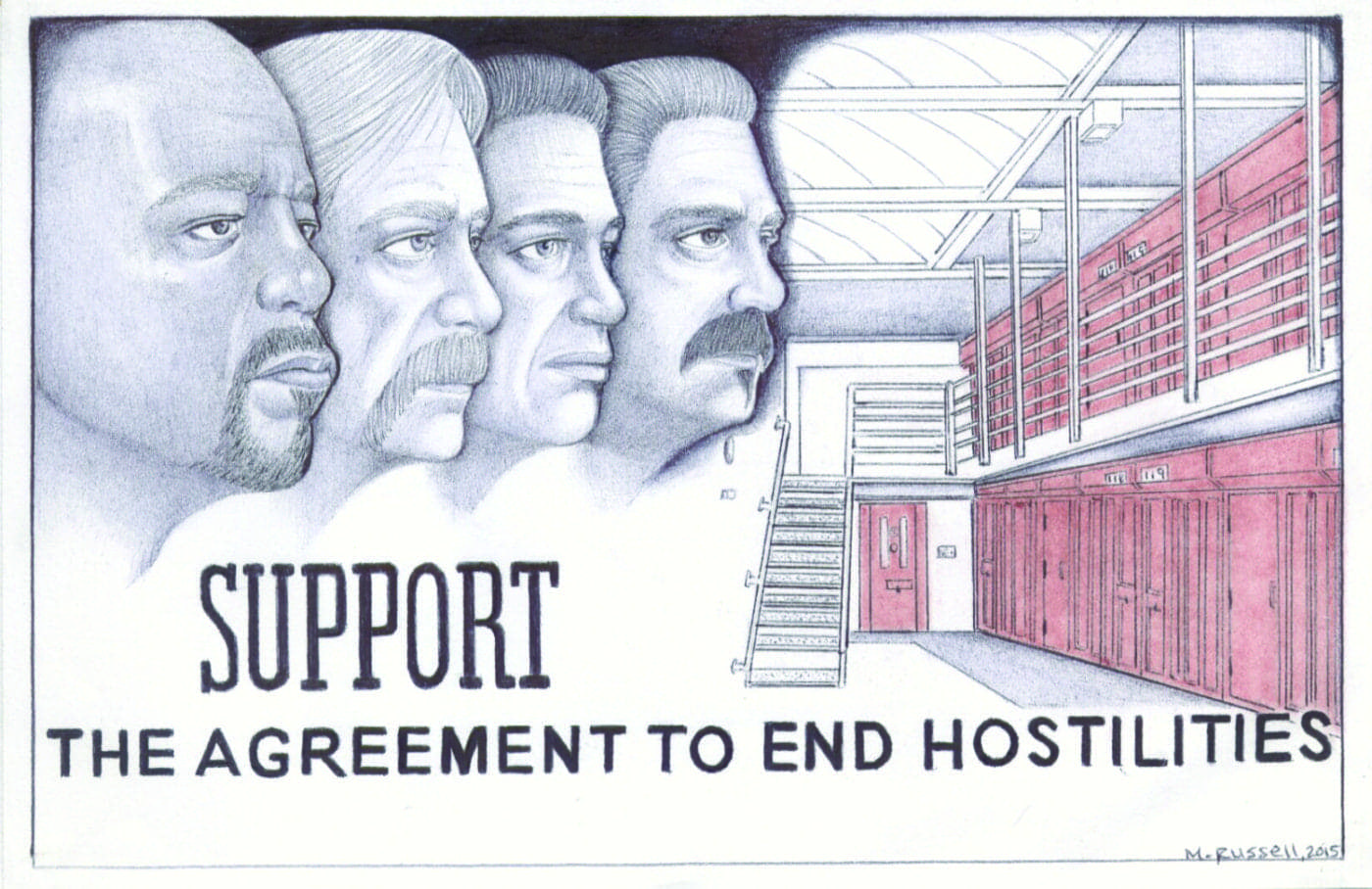 Support-the-Agreement-to-End-Hostilities-art-by-Michael-D.-Russell-1400x908, Agreement to End Hostilities, Abolition Now! 