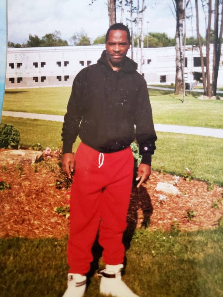 Venonzas-patient-Poncho-standing-on-his-own-after-1.5-years-training-c.-1993-after-he-and-V-were-separated, Veronza Bowers, political prisoner and healer: Making the wounded whole, Abolition Now! 