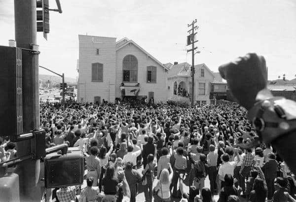 George-Jackson-funeral-St.-Augustines-Episcopal-Church-crowd-082871, George Jackson, 50 years later, Abolition Now! 