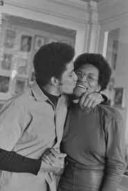George-Jackson-kissing-sister-Penelope-Penny, George Jackson, 50 years later, Behind Enemy Lines 