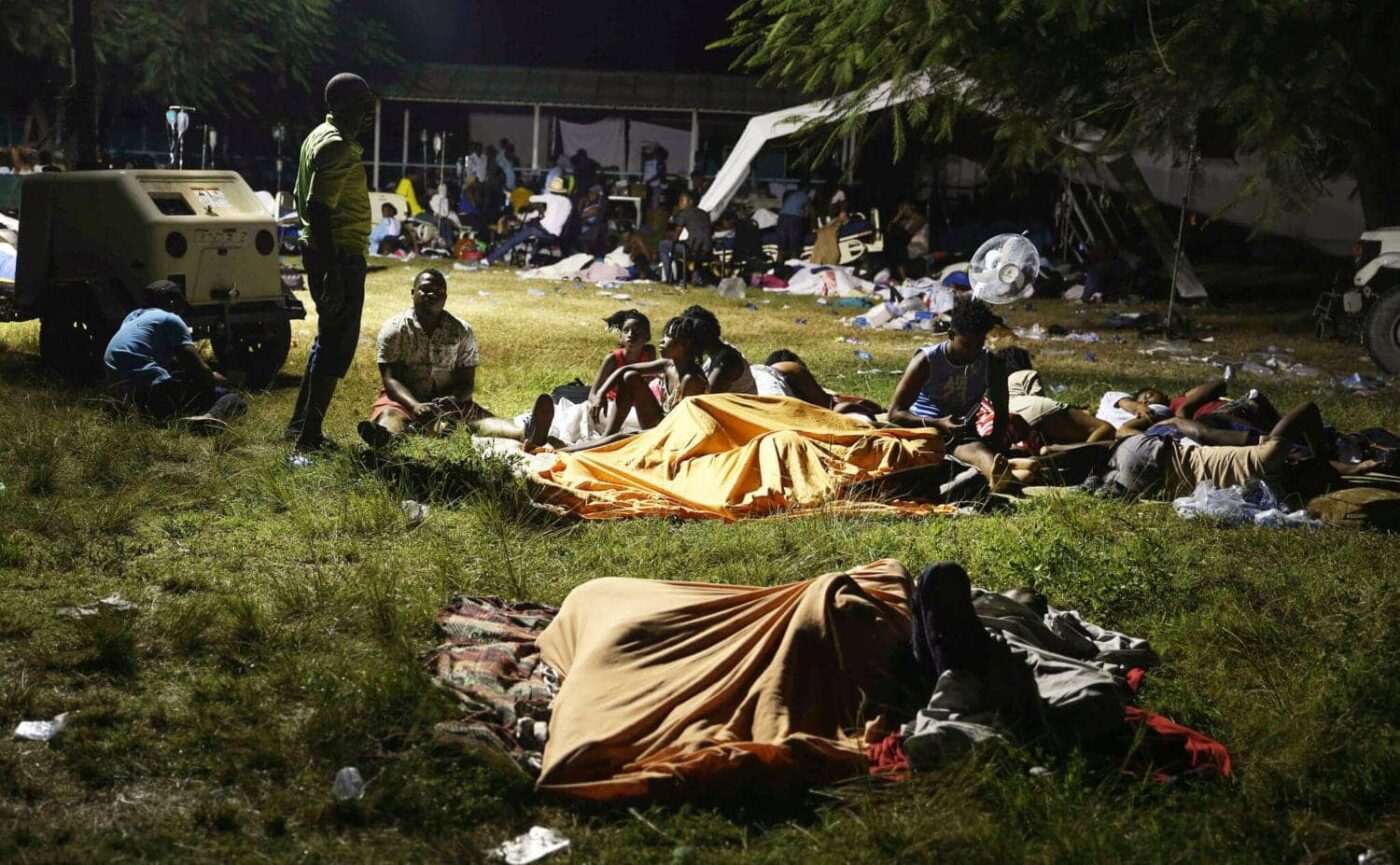 Haitians-spend-night-in-epicenter-Les-Cayes-hospital-garden-081421-by-Joseph-Odelyn-AP-1400x865, Haiti struck by 7.2 magnitude earthquake Saturday – Donate to the fund that goes direct to the people, World News & Views 