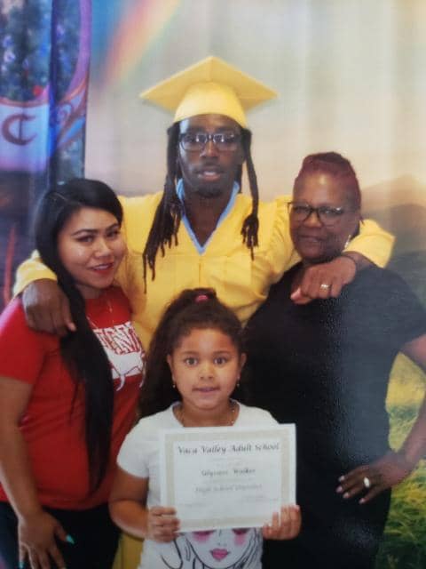 Ulysses-Walker-with-wife-Chante-daughter-Kamiyah-and-mother-Crystal-Denard, Who’s making the rules? Time added to sentences for our brothers at the fire camp, Behind Enemy Lines 