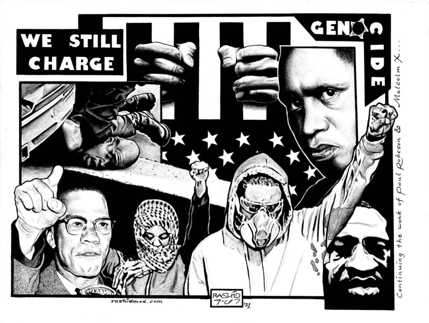 We-Still-Charge-Genocide-art-by-Rashid-042121-1400x1054, A People’s Tribunal will try crimes against the people on the October 2021 International Tribunal Against the US Government, World News & Views 