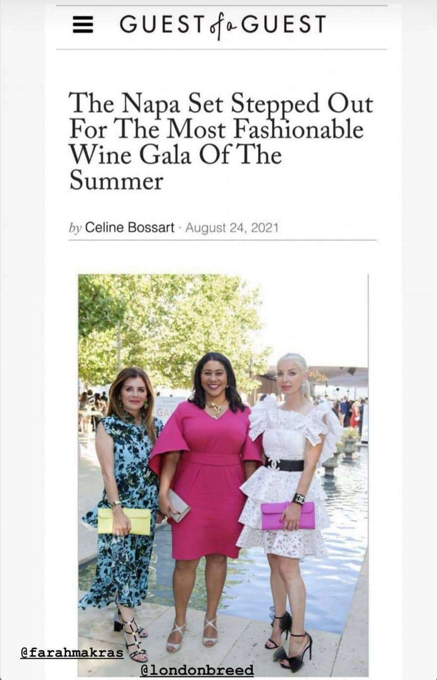 Farah-Makras-London-Breed-Sonya-Molodestskaya-Wille-Browns-longtime-girlfriend-at-wine-tasting-event-in-Napa-cy-Sonya-Molodestskayas-social-media-2, City Hall political corruption reaches community-based institutions, Local News & Views 