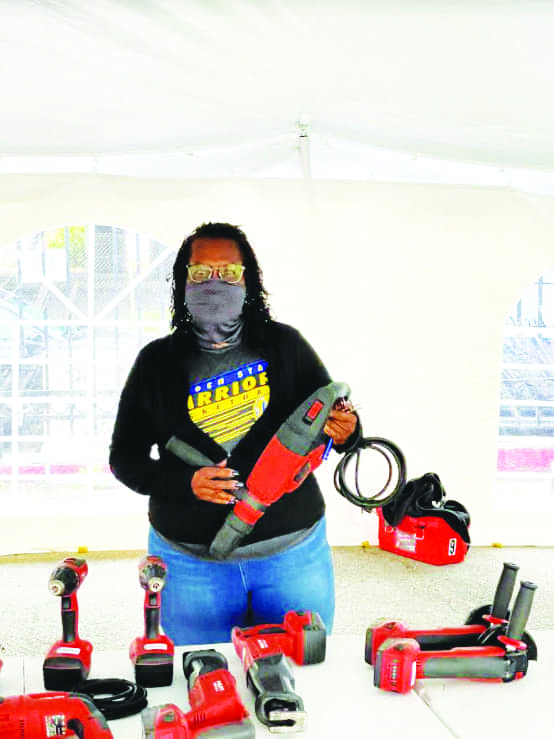 Juanita-Douglas-in-her-teaching-role-at-Rising-Sun, Building up women for careers in construction, Local News & Views 