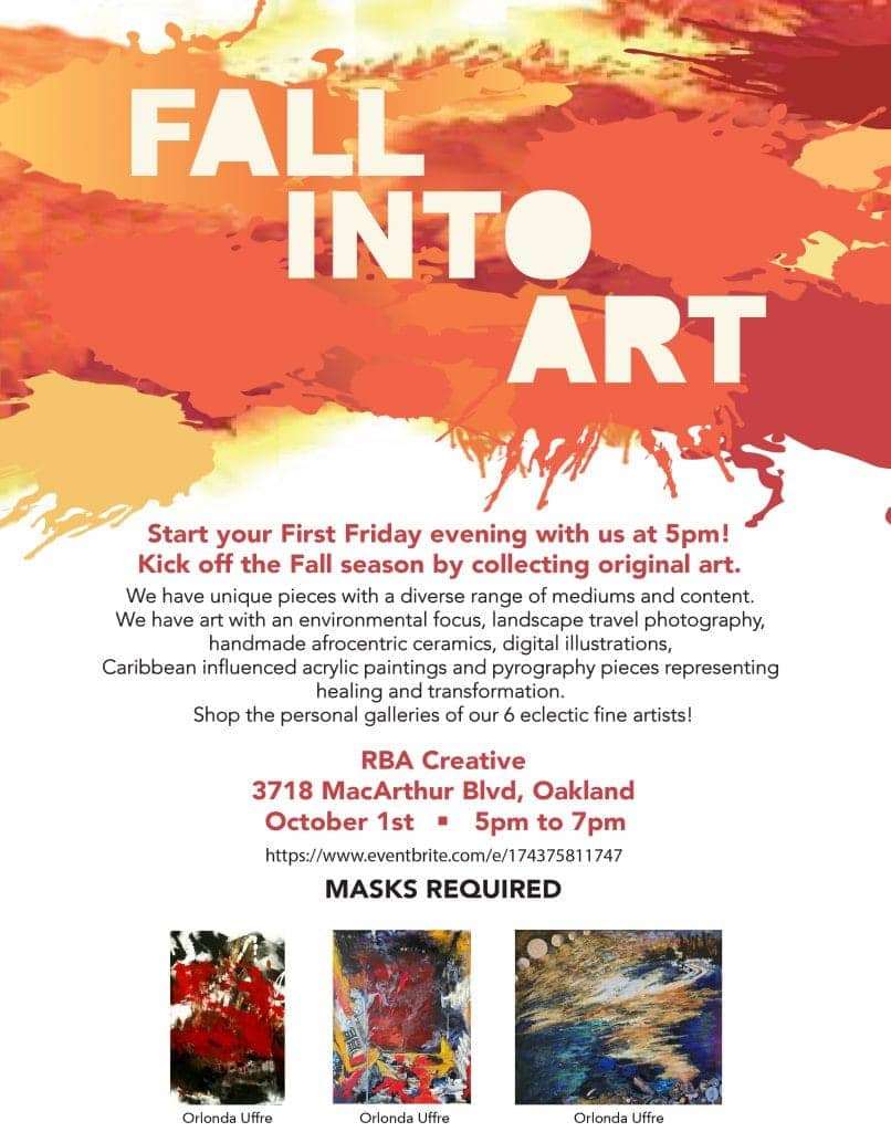 Fall-Into-Art-classes-in-Oakland-by-Orlonda-Uffrie-1021, Wanda’s Picks for October 2021, Culture Currents 