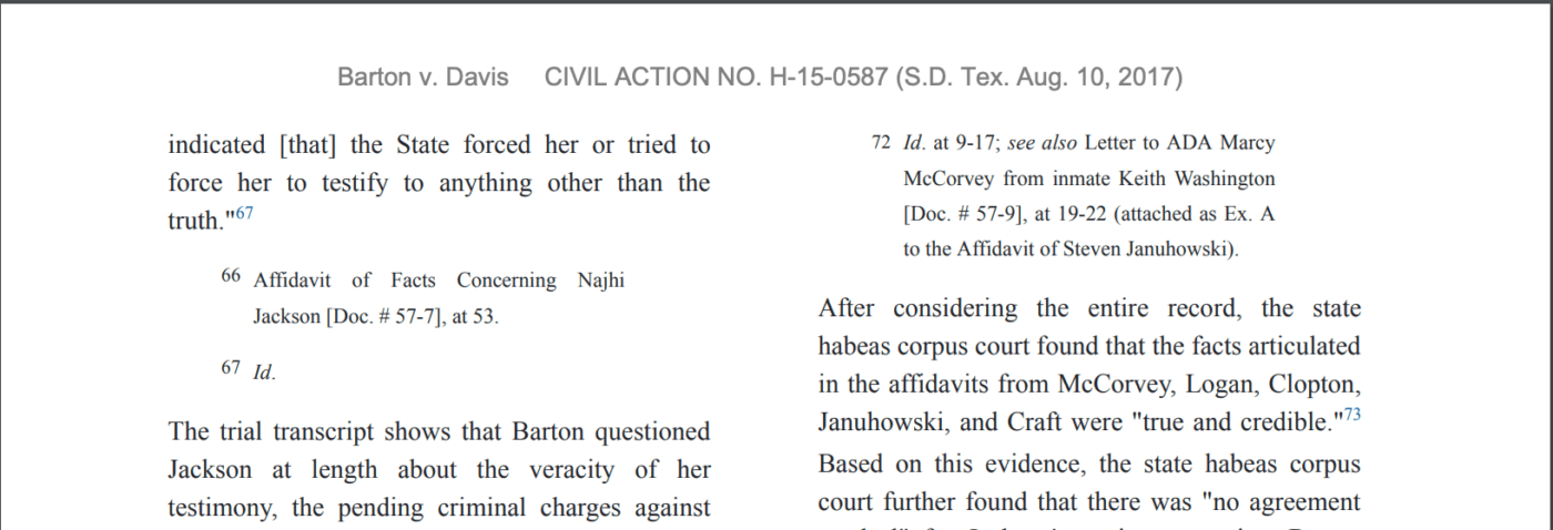 Barton-v.-Davis-Footnote-72-re-Keith-Washington-ltr-to-ADA-McCorvey-in-Exhibit-A-Detective-Steven-Januhowski-affidavit-081017-in-case-file-1400x478, Was the Bay View infiltrated by a ‘rock star’ informant?, Local News & Views 