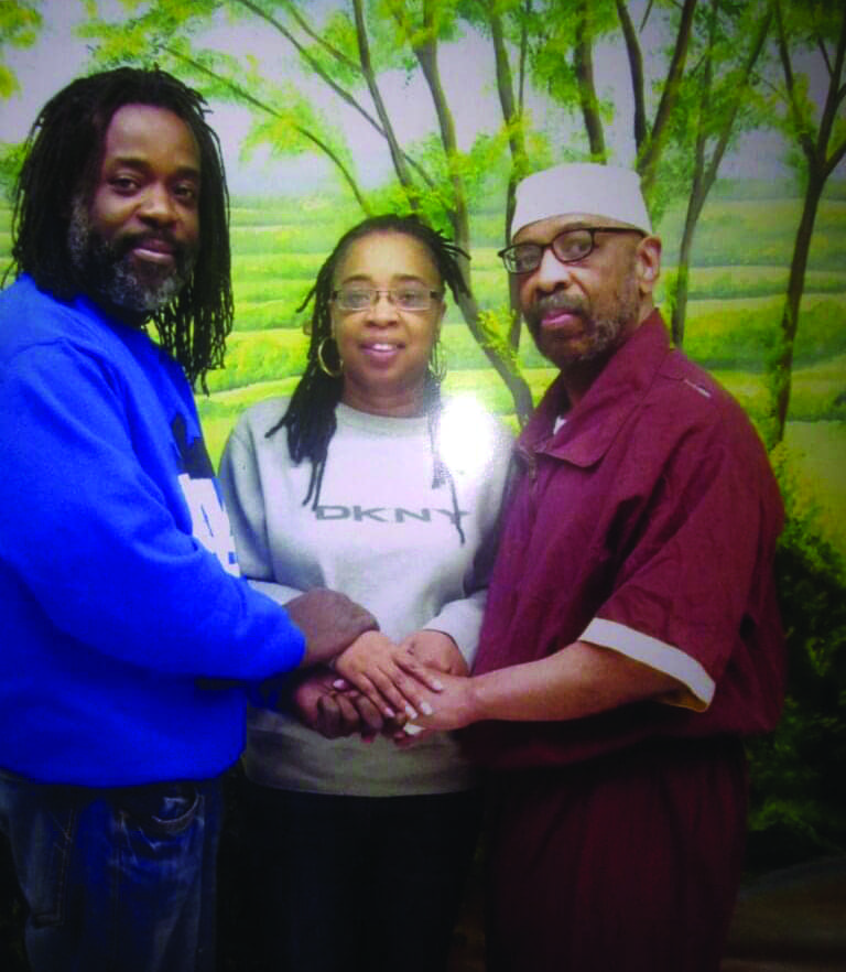 Son-Russell-Shoatz-III-daughter-Sharon-Shoatz-father-Russell-Maroon-Shoatz-just-released-from-solitary-SCI-Graterford-0214, Compassionate release for Maroon, Abolition Now! 