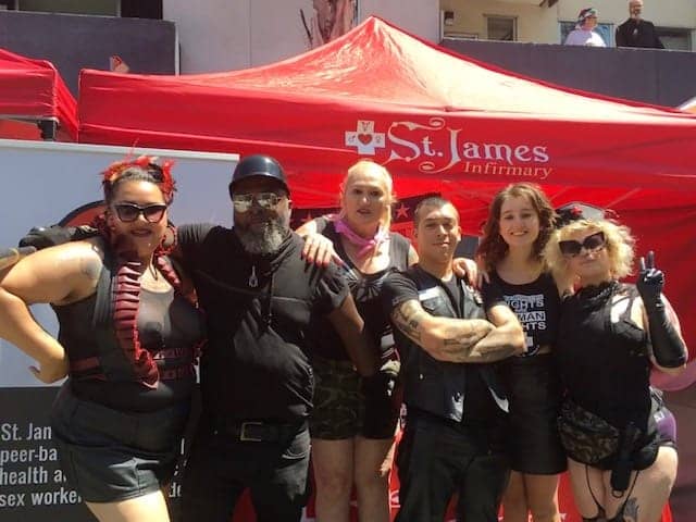St.-James-Infirmary-resource-tent-for-sex-workers-by-Jennifer-Yin-072321, Little government aid, ongoing stigma and the fight for decriminalization: San Francisco sex industry workers face long road to economic recovery, Local News & Views 