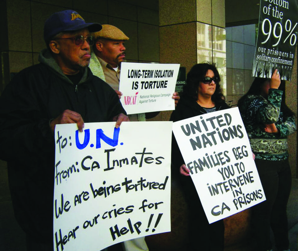 UN-petition-press-conf-LA-State-Bldg-032012-by-Dolores-Canales, Liberate the Caged Voices: Amerikkka Inc. guilty of genocide!, Abolition Now! 
