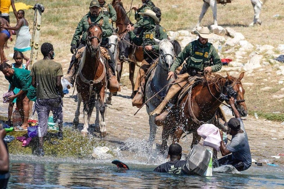 Border-Patrol-agents-whip-Haitian-migrants-with-horse-reins-092021-by-AFP, Haitian asylum seekers sue U.S. government for ‘anti-Black racism within the immigration system’, World News & Views 