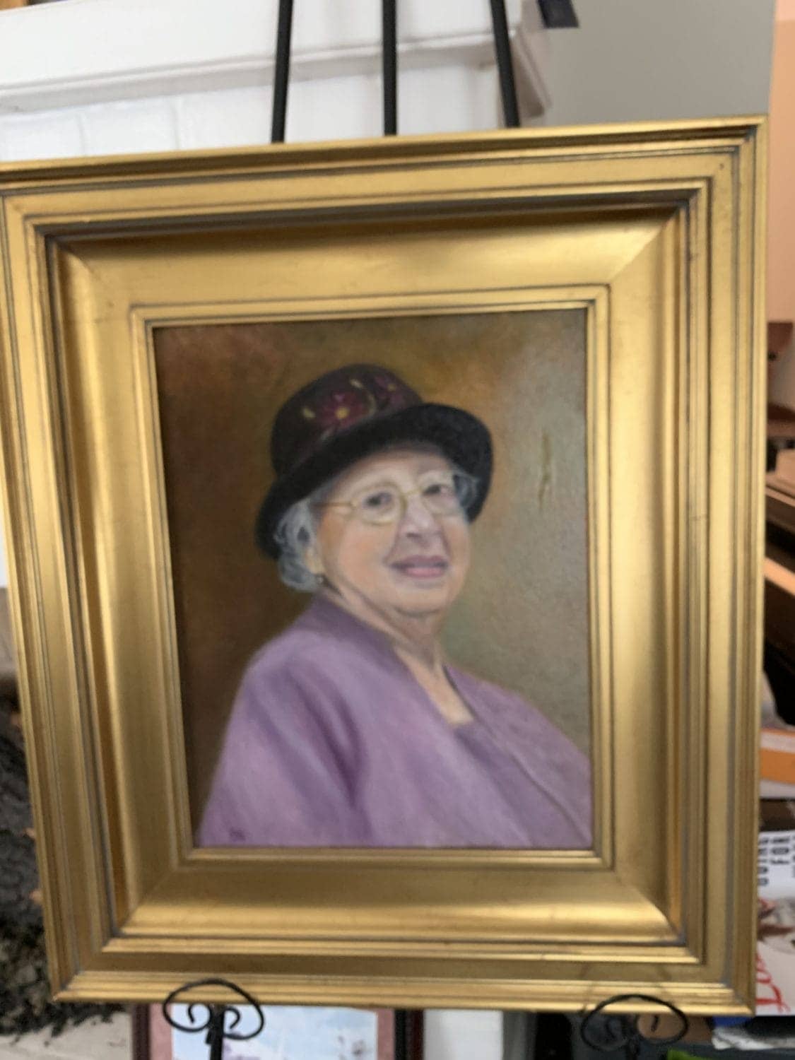 Painting-of-Mrs.-Pickens-by-Dr.-Paula-Joubert-Greene-her-niece-by-Anh-Le, In memoriam: Honoring Mrs. Verlie Mae Pickens, Culture Currents 