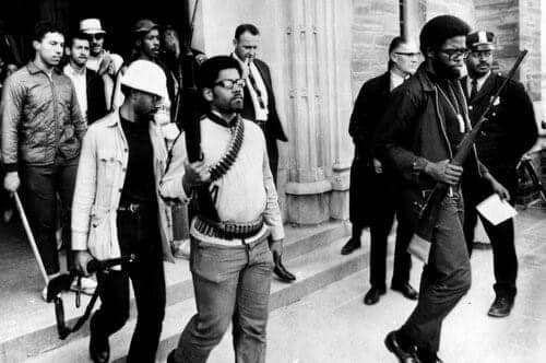 ‘Campus-Guns-Black-protesters-leaving-Willard-Straight-Hall-at-Cornell-University-by-Steven-Starr-AP-1968, Eye on Education, Culture Currents 