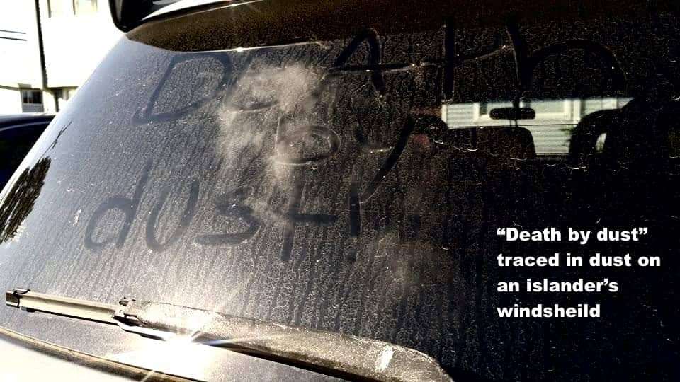 Death-by-dust-on-rear-windshield-Treasure-Island, Fair warning: Part II, Featured News & Views Death-by-dust-on-rear-windshield-Treasure-Island, Fair warning: Part II, Featured News & Views