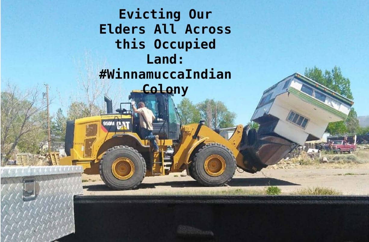 Cleanup-crews-at-Winnemucca-Indian-Colony-in-Nevada-050421-Doreen-Brown, Cleaning is code for evicting, from Frisco to Winnemucca: The UnHoused Nation speaks, News & Views 