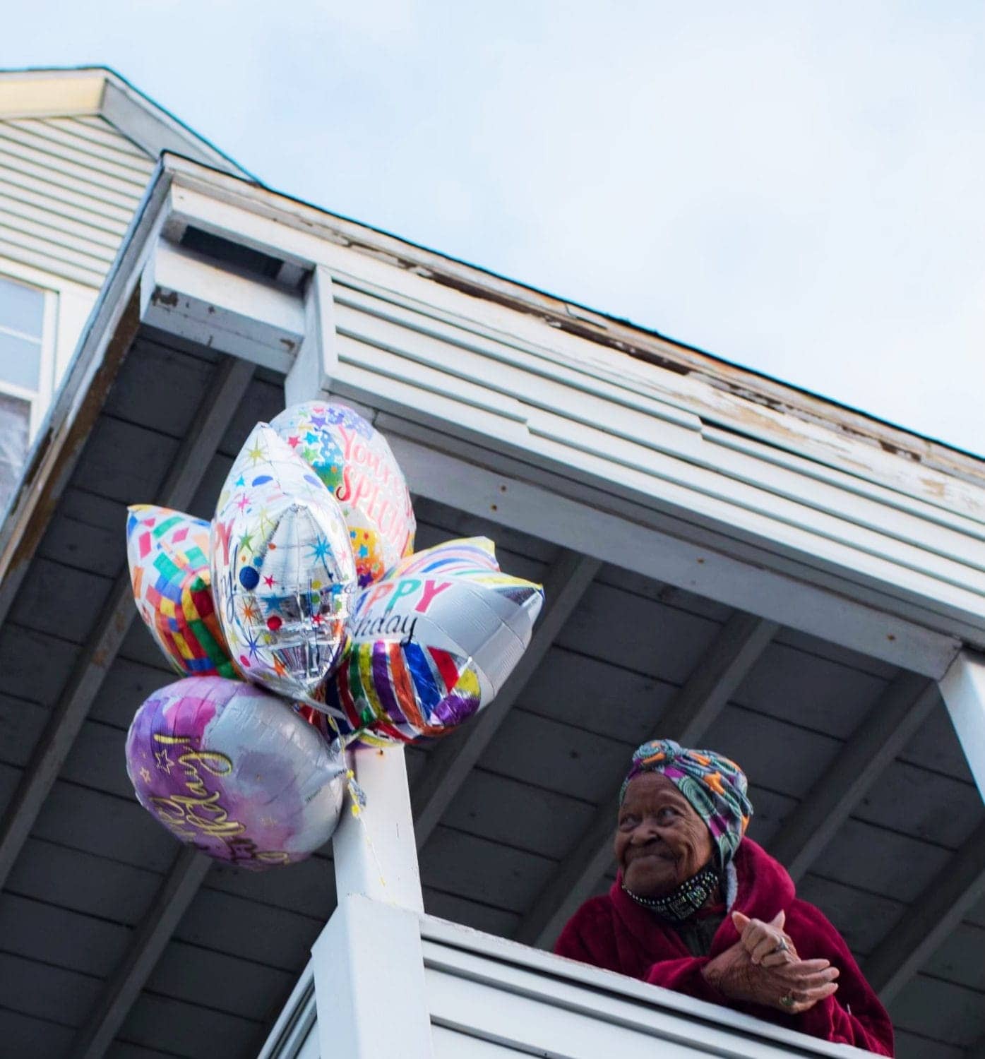 Izola-Frierson-at-her-home-on-the-porch-in-0221, Happy 100th birthday, Queen Izola of Bayview Hunters Point!, Culture Currents 