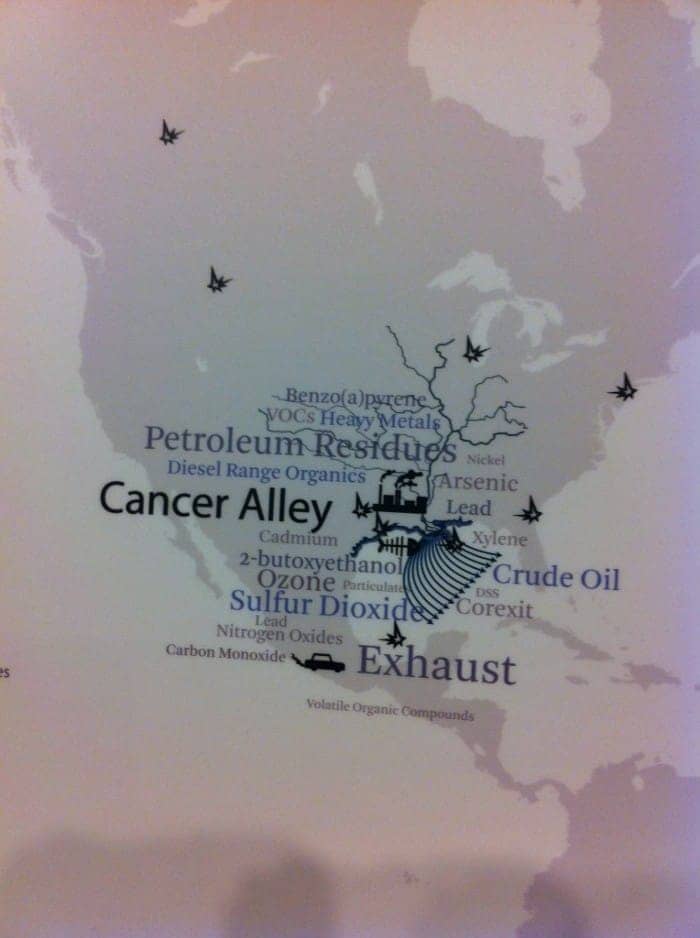 Map-meme-of-Cancer-Alley-along-the-Mississippi-New-Orleans-to-Baton-Rouge, Cancer Alley at the Hunters Point Shipyard, News & Views 