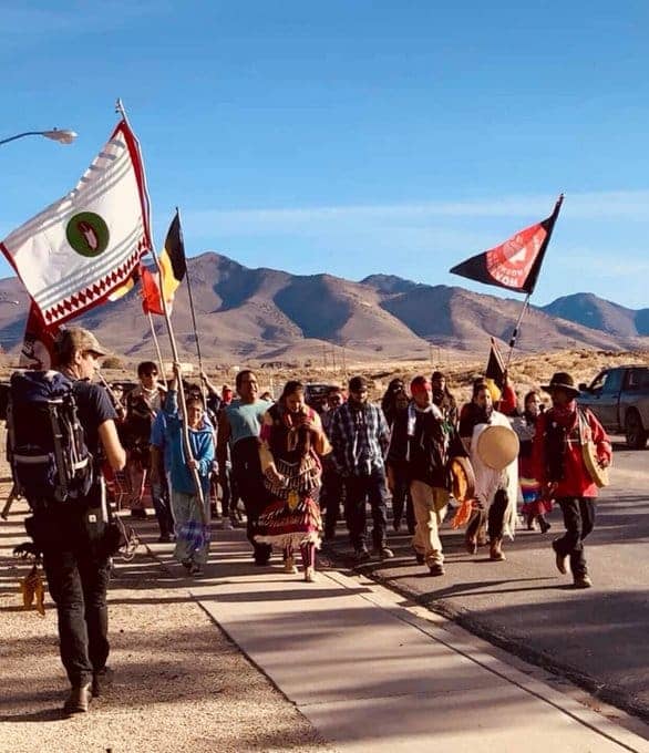Protest-against-lithium-mine-in-Nevada-at-Thacker-Pass-by-Indigenous-leaders-111421-by-sugarbushgang, Cleaning is code for evicting, from Frisco to Winnemucca: The UnHoused Nation speaks, Culture Currents 