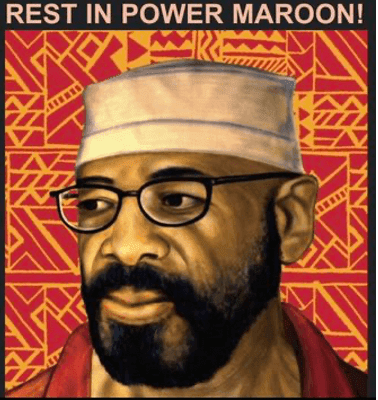 Russell-Maroon-Shoatz-‘Rest-in-power-Maroon-art, The Great Palestinian Escape of 2021: Reflections from the U.S. Abolitionist landscape, News & Views 