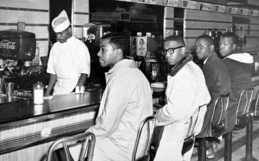 Greensboro-Four-Sit-In-demonstration-020160-from-New-Journal-and-Guide-Archives, A hearty salute to the Greensboro Four, News & Views 