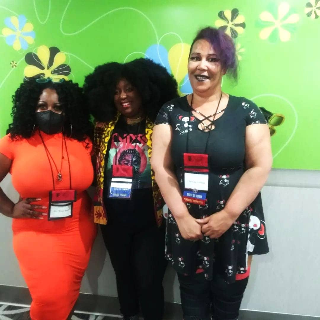 Chesya-Burke-Sheree-Renee-Thomas-and-Sumiko-Saulson-StokerCon-0522, StokerCon 2022 was like a Black family reunion, but the struggle is far from over, Culture Currents News & Views 
