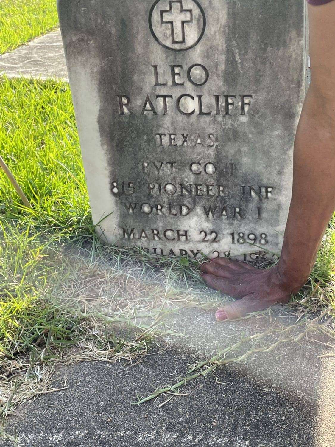 Grave-of-Uncle-Leo-Ratcliff-in-East-Liberty-Cemetery-051822-by-Mea, Coming home to freedom in East Liberty, Culture Currents News & Views 