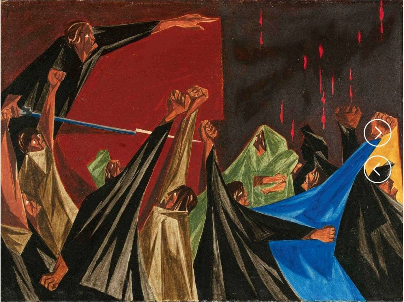 The-American-struggle-series-Jacob-Lawrence-1400x1046, Hidden truths: Taxpayers encouraging inhumanity in Texas?, Abolition Now! 